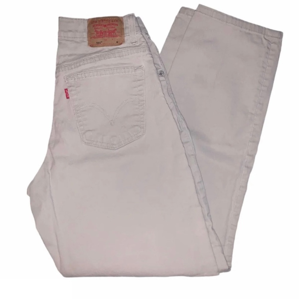 Vintage 90s Levi’s Tan Classic Relaxed Stretch 550 Jeans
